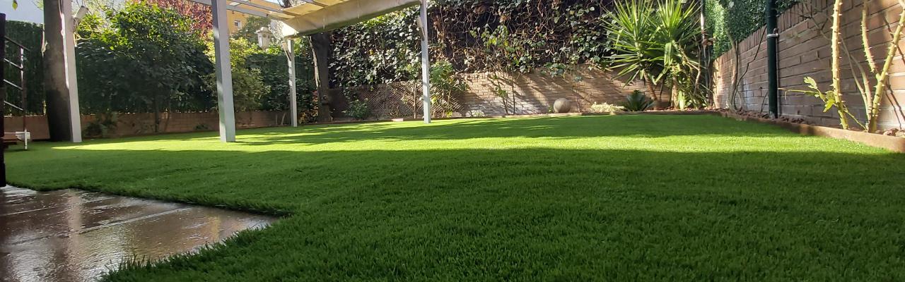 Césped artificial decorativo e interior en Madrid