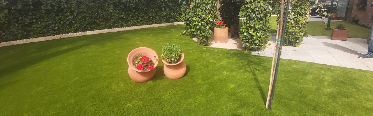 Césped artificial infantil en Madrid